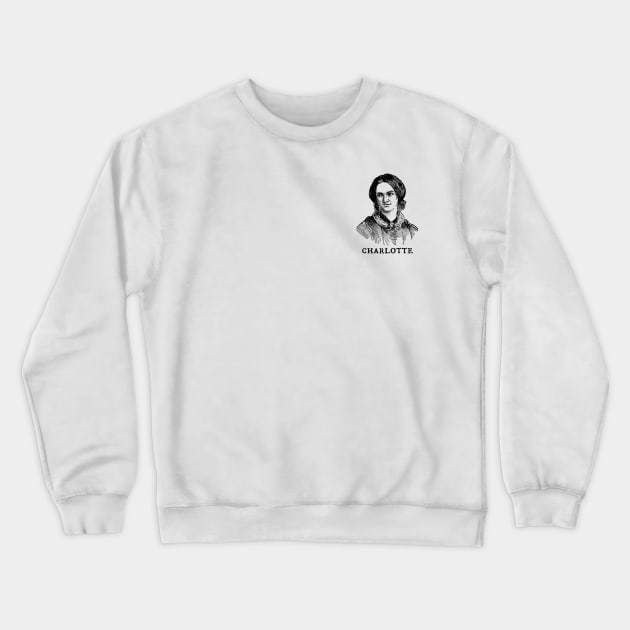 Charlotte Bronte Crewneck Sweatshirt by Half-Arsed History